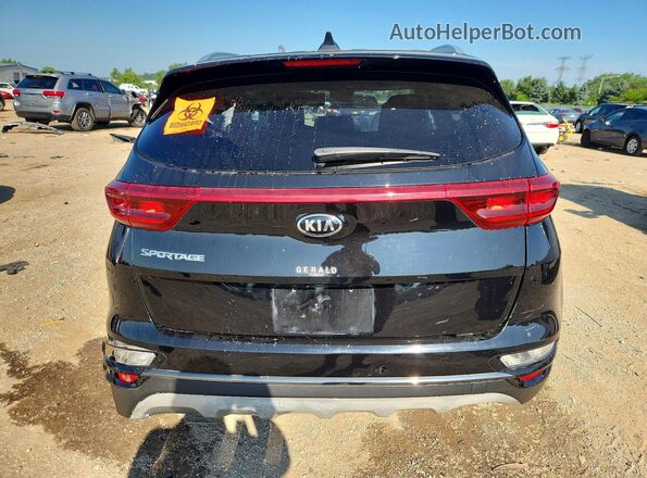 KNDP63AC4M7846314 2021 KIA SPORTAGE Black Vista trasera
