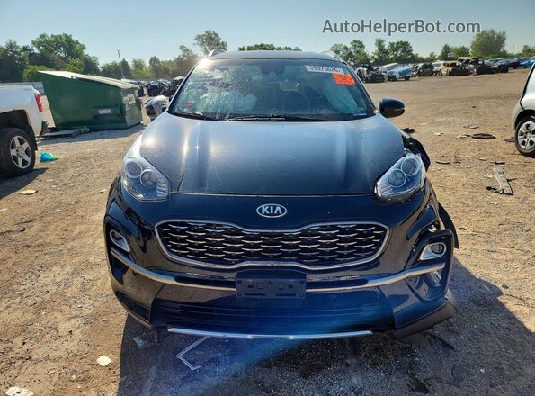 KNDP63AC4M7846314 2021 KIA SPORTAGE Black Vista frontal