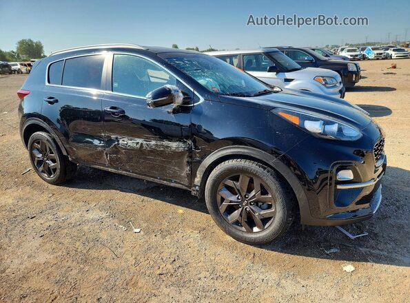 KNDP63AC4M7846314 2021 KIA SPORTAGE Black Delantero derecho