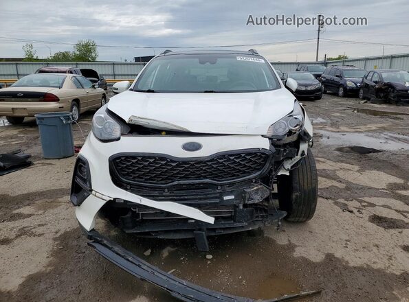KNDP63AC4N7948343 2022 KIA SPORTAGE White Front view
