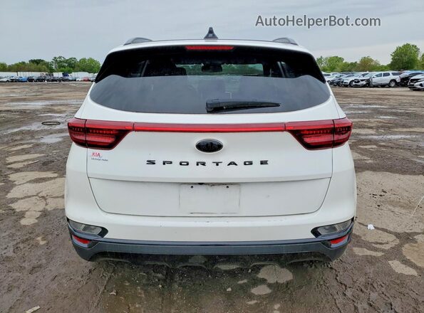 KNDP63AC4N7948343 2022 KIA SPORTAGE White Rear view