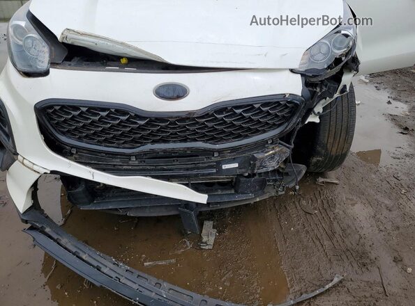 KNDP63AC4N7948343 2022 KIA SPORTAGE White Engine compartment view