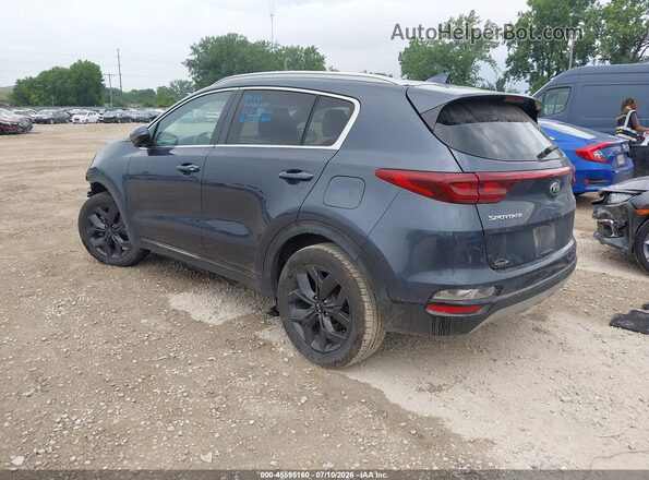 KNDP63AC5L7725483 2020 KIA SPORTAGE Синий Задняя левая четверть
