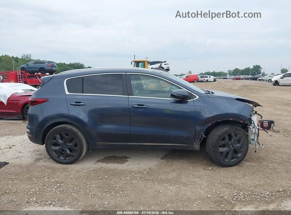 KNDP63AC5L7725483 2020 KIA SPORTAGE Синий Панорамный вид салона 360°