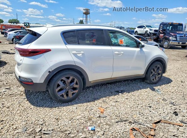 KNDP63AC5L7742932 2020 KIA SPORTAGE White Հետևի աջ