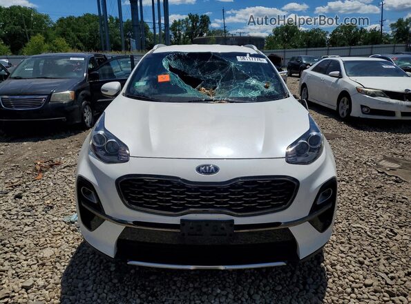 KNDP63AC5L7742932 2020 KIA SPORTAGE White Դիմացի տեսք