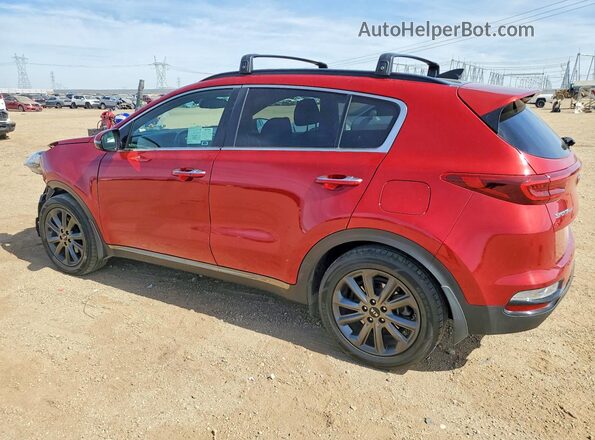 KNDP63AC6L7695765 2020 KIA SPORTAGE Красный Задняя левая четверть