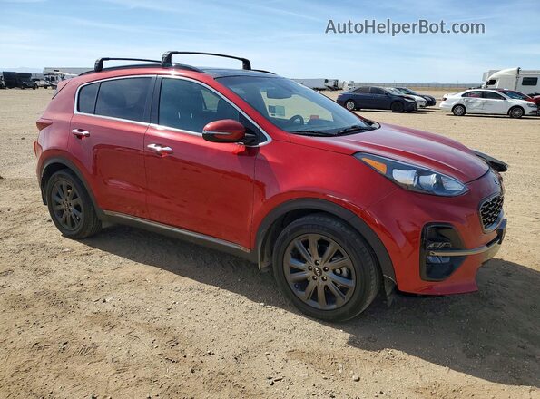 KNDP63AC6L7695765 2020 KIA SPORTAGE Красный Передняя правая четверть