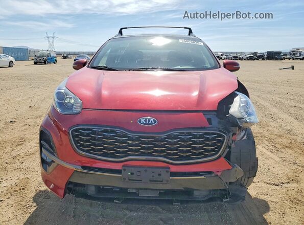 KNDP63AC6L7695765 2020 KIA SPORTAGE Красный Вид спереди