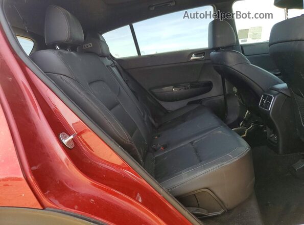 KNDP63AC6L7695765 2020 KIA SPORTAGE Красный Вид задних сидений