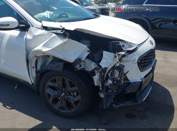 KNDP63AC7L7695158 2020 KIA SPORTAGE Белый Вид спереди