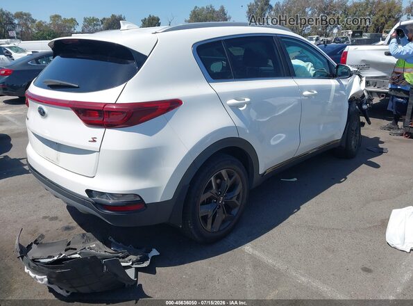 KNDP63AC7L7695158 2020 KIA SPORTAGE Белый Задняя правая четверть