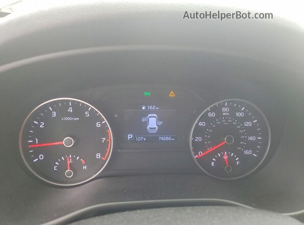 KNDP63AC8L7666641 2020 KIA SPORTAGE Gold ხელსაწყოთა პანელის ხედი