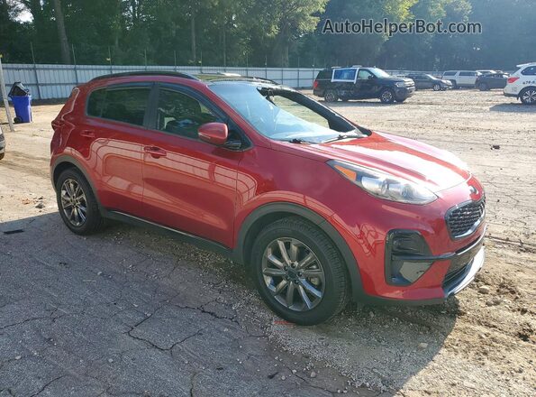 KNDP63AC8M7919183 2021 KIA SPORTAGE Red წინა მარჯვენა