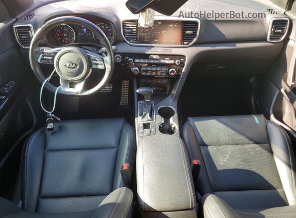 KNDP63AC8M7919183 2021 KIA SPORTAGE Red წინა პანელის ხედი