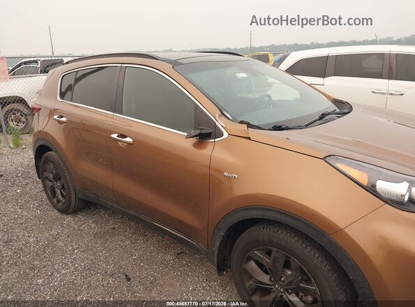 KNDP6CAC2L7709743 2020 KIA SPORTAGE Orange Вид спереду