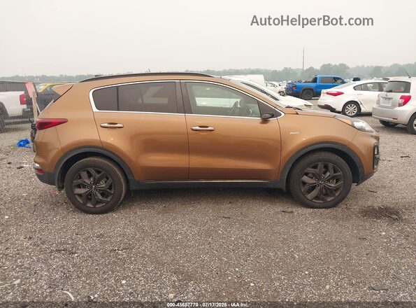 KNDP6CAC2L7709743 2020 KIA SPORTAGE Orange Панорамний вид салону 360°