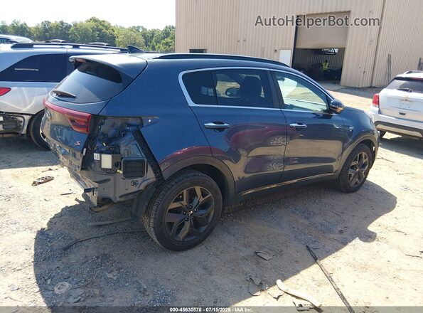 KNDP6CAC2L7823550 2020 KIA SPORTAGE Navy Задня права чверть