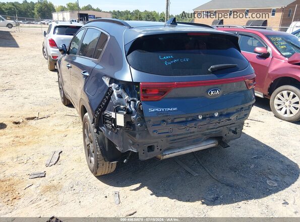 KNDP6CAC2L7823550 2020 KIA SPORTAGE Navy Вид спереду