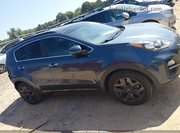 KNDP6CAC2L7823550 2020 KIA SPORTAGE Navy Вид задньої частини салону