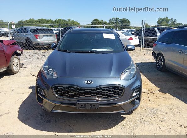 KNDP6CAC2L7823550 2020 KIA SPORTAGE Navy Вид щитка приладів