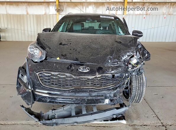 KNDP6CAC3L7714045 2020 KIA SPORTAGE Черный Вид спереди