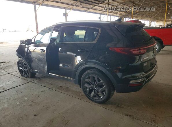 KNDP6CAC3L7714045 2020 KIA SPORTAGE Черный Задняя левая четверть