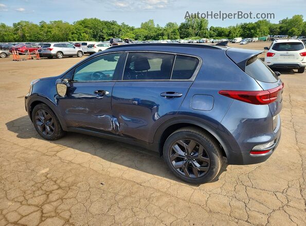 KNDP6CAC3M7901416 2021 KIA SPORTAGE Charcoal Tył lewy