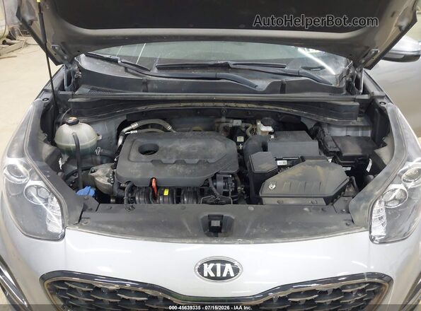 KNDP6CAC4L7665714 2020 KIA SPORTAGE Gray უკანა ხედი