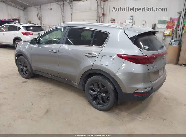 KNDP6CAC4L7665714 2020 KIA SPORTAGE Gray უკანა მარცხენა