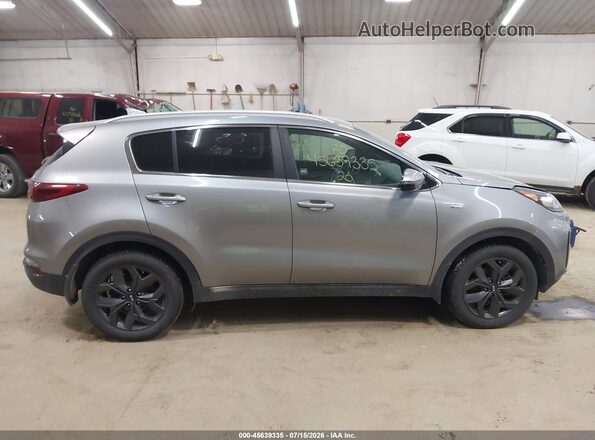 KNDP6CAC4L7665714 2020 KIA SPORTAGE Gray უკანა სალონის ხედი