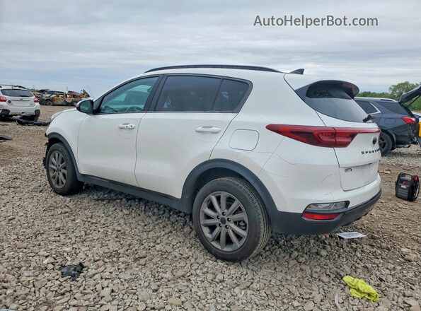 KNDP6CAC4N7015414 2022 KIA SPORTAGE White Trasero izquierdo