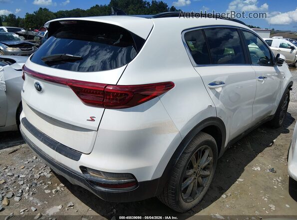 KNDP6CAC5L7677743 2020 KIA SPORTAGE Белый Задняя правая четверть