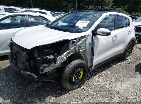 KNDP6CAC5L7677743 2020 KIA SPORTAGE Белый Передняя левая четверть