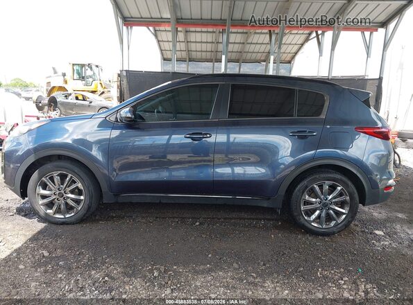 KNDP6CAC5M7890144 2021 KIA SPORTAGE Blue 