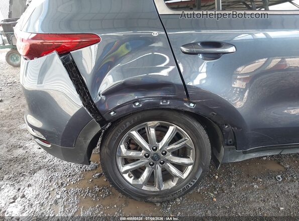 KNDP6CAC5M7890144 2021 KIA SPORTAGE Blue Widok z przodu