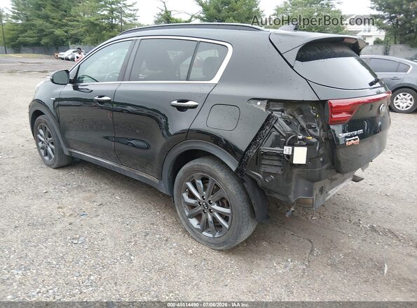 KNDP6CAC6L7772666 2020 KIA SPORTAGE Black Trasero izquierdo