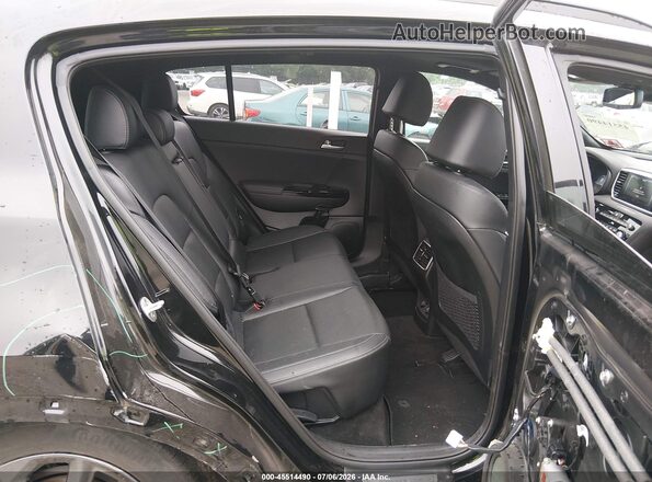KNDP6CAC6L7772666 2020 KIA SPORTAGE Black Vista de la etiqueta del VIN