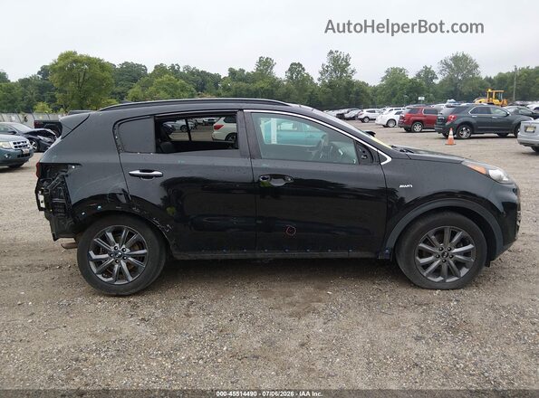 KNDP6CAC6L7772666 2020 KIA SPORTAGE Black Vista interior trasera