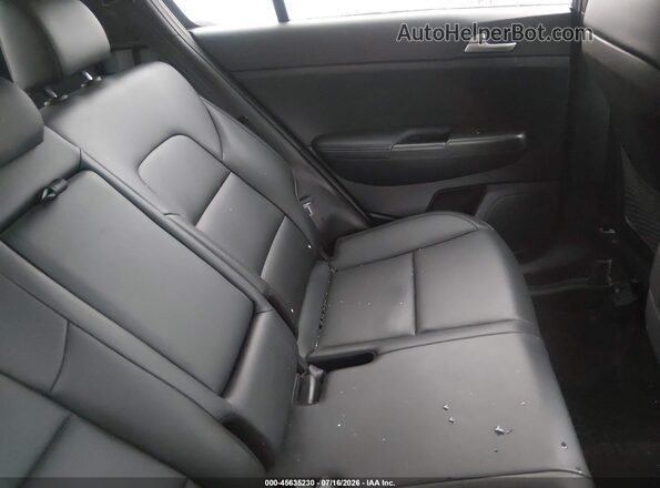 KNDP6CAC6M7887589 2021 KIA SPORTAGE Black VIN կոդի պիտակի տեսք