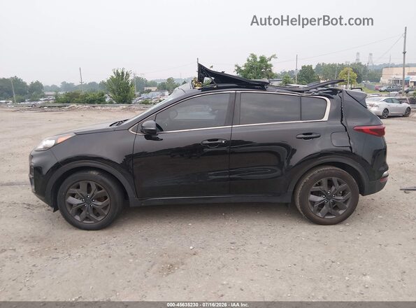 KNDP6CAC6M7887589 2021 KIA SPORTAGE Black Սալոնի 360 աստիճան տեսք