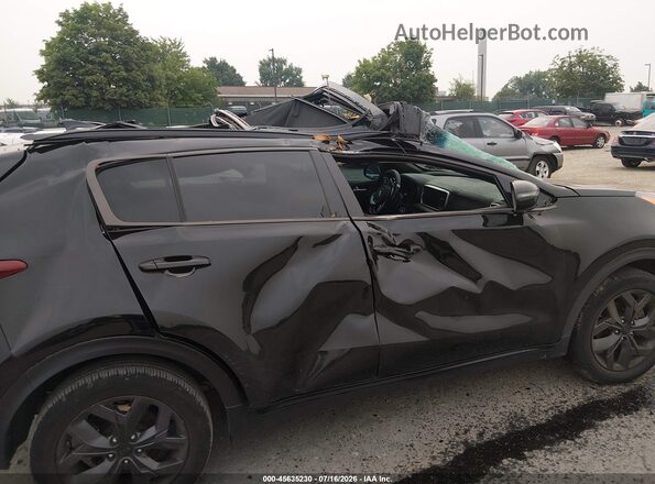 KNDP6CAC6M7887589 2021 KIA SPORTAGE Black Դիմացի տեսք