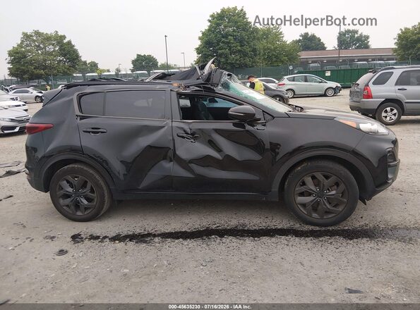 KNDP6CAC6M7887589 2021 KIA SPORTAGE Black Սալոնի հետևի տեսք