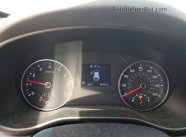 KNDP6CAC6M7909008 2021 KIA SPORTAGE Charcoal Widok zestawu wskaźników