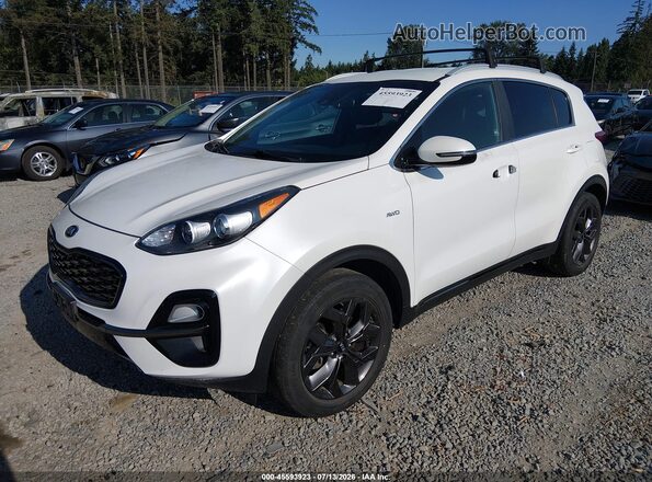 KNDP6CAC7L7657753 2020 KIA SPORTAGE White Front left