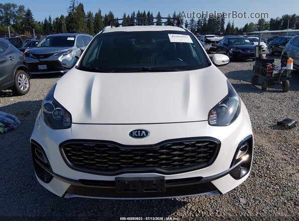 KNDP6CAC7L7657753 2020 KIA SPORTAGE White Rear interior view