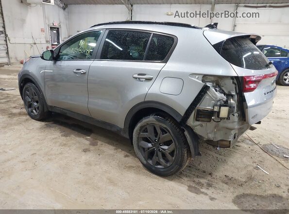 KNDP6CAC7N7017089 2022 KIA SPORTAGE Silver Задня ліва чверть