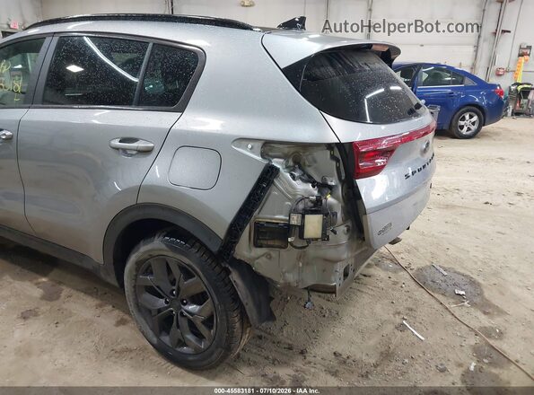KNDP6CAC7N7017089 2022 KIA SPORTAGE Silver Вид спереду