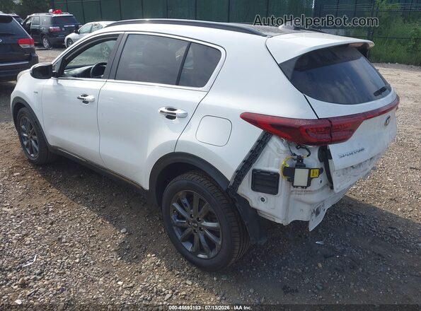 KNDP6CAC8L7744058 2020 KIA SPORTAGE White Հետևի ձախ
