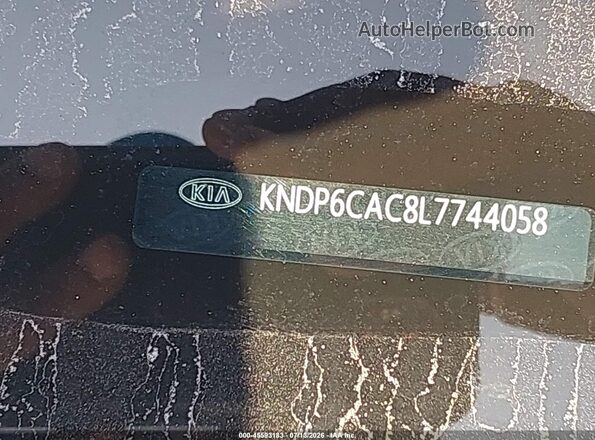 KNDP6CAC8L7744058 2020 KIA SPORTAGE White 